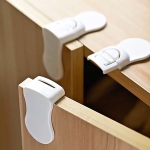Kids Safety Locker Home Security Protection Door Drawer Lock for Children Refrigerator Cabinet