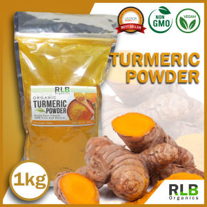1 Kilogram Organic Turmeric Powder - All Natural Turmeric Curcumin (Luyang Dilaw) Powder