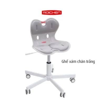 [Ghế Roichen WOW] Ghế chỉnh dáng ngồi đúng có chân xoay Roichen - WOW Hàn Quốc. Nhiều màu lựa chọn.