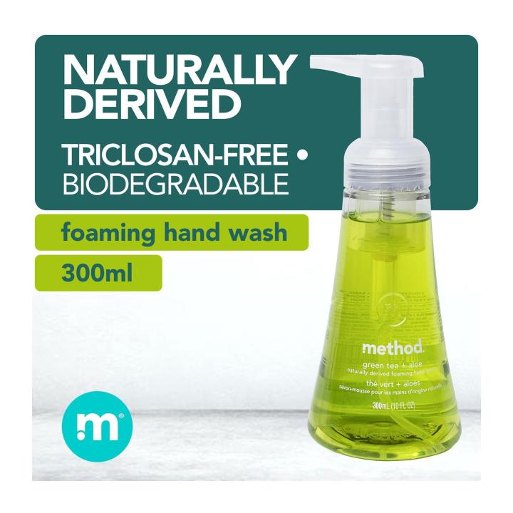 Method Foaming Hand Wash Green Tea + Aloe 300ml Lazada Singapore