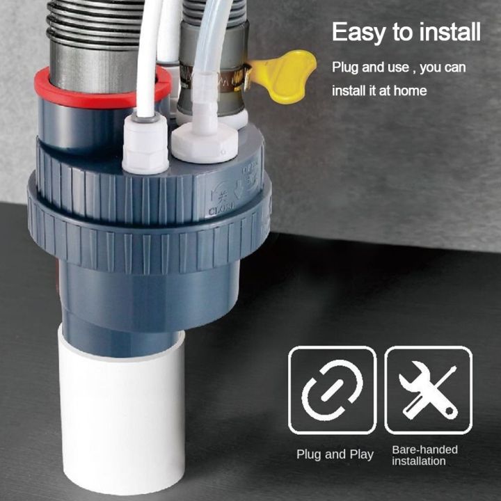 JILEI8621 Sealing Ring Sink Drain Pipe Adapter Anti odor
