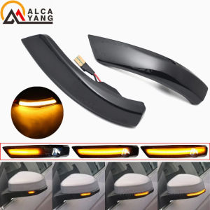 Kalynlun Dynamic Blinker For Ford Focus MK3 MK2 Mondeo MK4 LED Turn Signal Mirror light 2011 2012 2014 2015 2016 2017 2018 5A1C9M