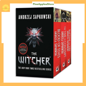 Bộ truyện The Witcher Boxset 3 books nhập khẩu