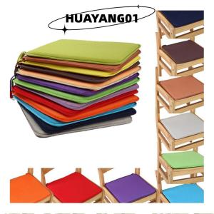 HUAYANG01 [2023 new HOT FASHION] Đệm ghế văn phòng vườn trong nhà ăn uống ghế Pad Tie trên vuông bọt Patio anh