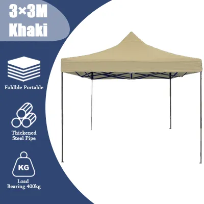 Retractable Tent with Side Cover Waterproof Sun Protection Easy Setup Heavy Duty Tent Complete