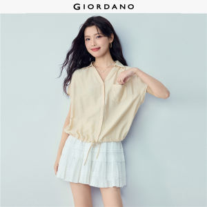Giordano Women Women Shirt - Loose-Fit Free Shipping 05346480
