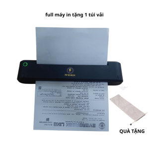 Máy in A4 XL-P808 ECOKING in giấy thông thường sạc pin như 1 chiếc điện thoại kết nối được tất cả các thiết bị nhỏ gọn nhẹ nhàng dễ dàng mang đi.