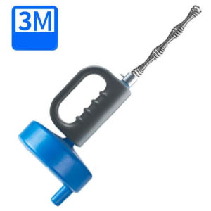 【SKIT SG】3/5/7/10/15 Meters Portable Plumbing Auger Drain Snake Clog Remover Tool Pipe Cleaner Plunger For Toilet Bathroom Bathtube Kitchen Wash Basin Sink Floor Trap Sewer Sink Drain Blockage Clog Hair Remover Unclog Drainage Declogger Plumber Snake Tool