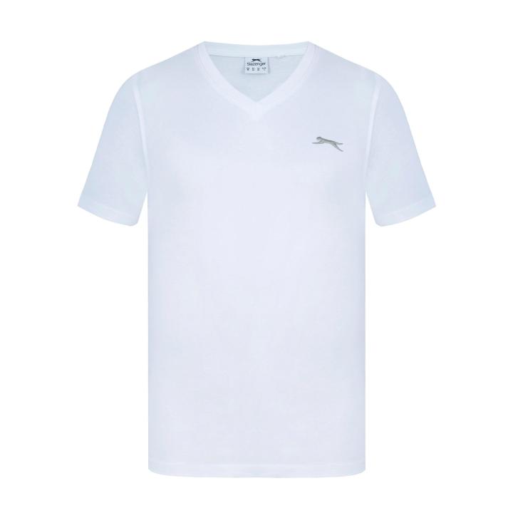 Slazenger Mens V Neck T Shirt Mens White Sports Direct Lazada