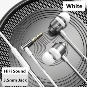 X CRAFT HOME Stereo In-ear Headphones in Ear 3.5mm Earphone Portable Deep Bass Earbuds