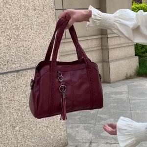 New Womens Stylish Elegant Premium Waterproof Soft PU Leather Large Capacity Shoulder Crossbody Bag