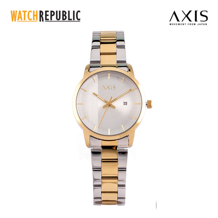 Store Watch Republic Armani Exchange Three-Hand Gold-Tone