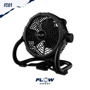 Flow Energy - FS01 พัดลมแบตเตอรี่รุ่น DL888 Flow Storm พกพาง่าย ใช้งานได้อย่างยาวนาน