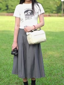 กระเป๋ากล้องสำหรับ Fujifilm XM5 Canon R50 ไม่มีกระจก พกพาสะดวก ZVE10 Nikon ZF กระเป๋าสะพายกันน้ำ