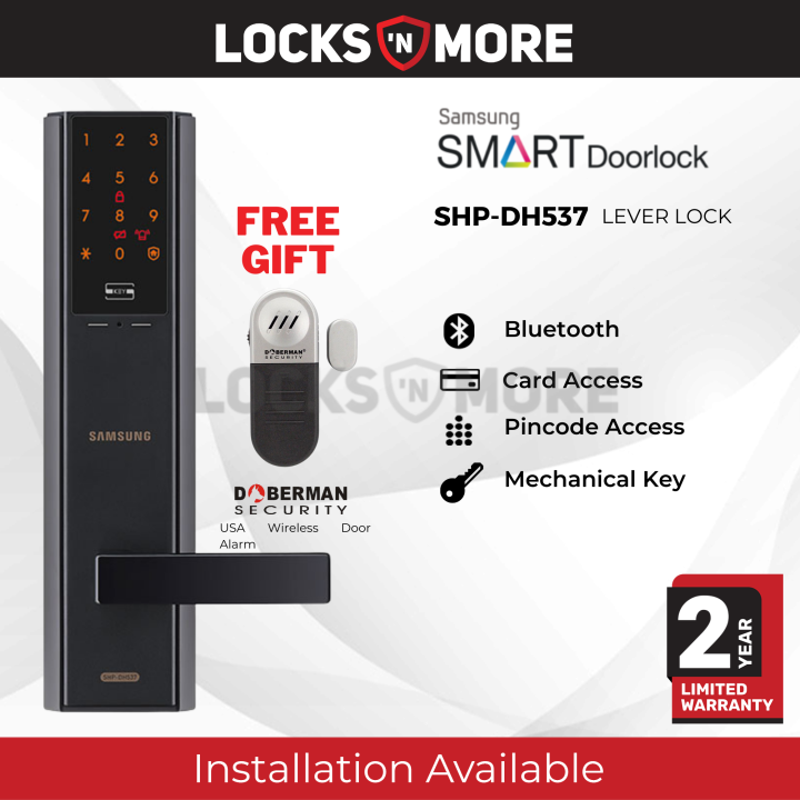 Samsung Smart Door Lock SHPDH537 / DH537 / samsung 537 /SHP DH537
