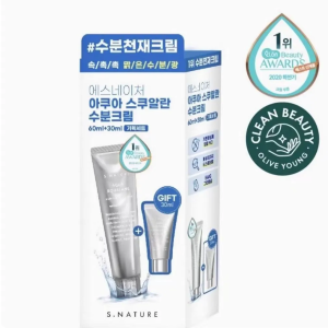 S.Nature Aqua Squalane Moisturizing Cream 60ml+30ml Set