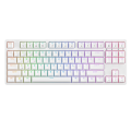 Royal Kludge คีย์บอร์ดเกมมิ่ง RK87 87คีย์,คีย์บอร์ดแบบมีสายแบ็คไลท์ Rgb Tkl Teclado คีย์บอร์ดเกมคอมพิวเตอร์ไร้สายแบบกลไก. 