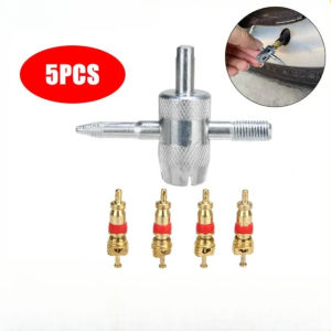 Copper Valve Core Car Motorcycle Bike Tire Valve Core Vacuum Tyre Valve Stems Core Remover Bicycle Auto Accessories