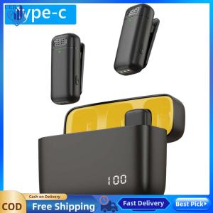 [Ueb Wholesale Center]Mini Video Recording Microphones Lightweight Noise Cancelling Collar Mic Portable Audio Record Mics For iPhone Android