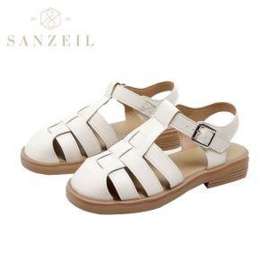 Sanzeil Gina - Sepatu Sandal Wanita Strap Slip On Import Shoes BISA COD 1334