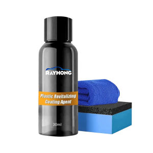 Rayhong Plastic Revitalizing Coating Set Agent Of Automotive Interior Instrument Panel Seat Cleaning And Decontamination Reconditioning Car Plastics Parts Car Cleaning Agent Remove Stains Parts