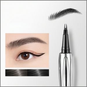 Eyebrow Makeup Material Easy to Draw for Newbies Eyebrow Pencil Bifurcated Nib Design Natural