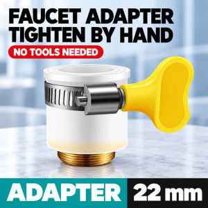 22mm Faucet Adapter Clamp Connector for Unthreaded Taps with Optional Extender Sets