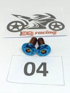 baut Disc piringan cakram model probolt biru dan gold baut cakram