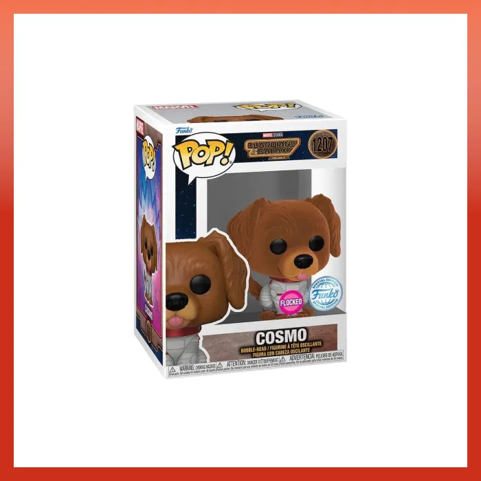 Marvel Guardians of the Galaxy Volume Cosmo #1207 (Flocked