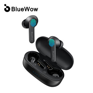 Tai Nghe True Wireless BlueWow A6 Tai Nghe Nhét Tai Loại C Cỡ Nhỏ Tai Nghe TWS Bluetooth V5.0 Kèm Mic Cho iPhone Xiaomi Android
