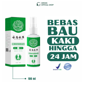 Penghilang Bau Kaki Cooling Foot Spray Semprotan Perawatan Kaki 100ml