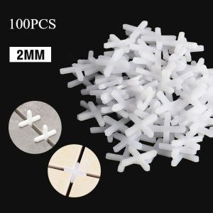 100Pcs Wide Tile Spacers Tiles Leveler Spacers 2mm 1.5mm Tile Spacer