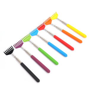 [COD]Flash Delivery Stainless Steel Claw Back scraper Telescopic Retractable Back Massage Scratcher