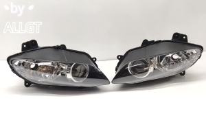 Kaly Motorcycle Headlight Assembly For Yamaha YZF 1000 R1 2004 2005 2006 Clear Head L P7Q2M