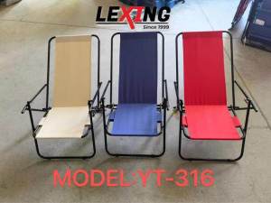 Anti-rust Steel Frame Portable 600D Oxford Polyester Fabric Folding Camping Chair With A Cup Holder (YT-316)