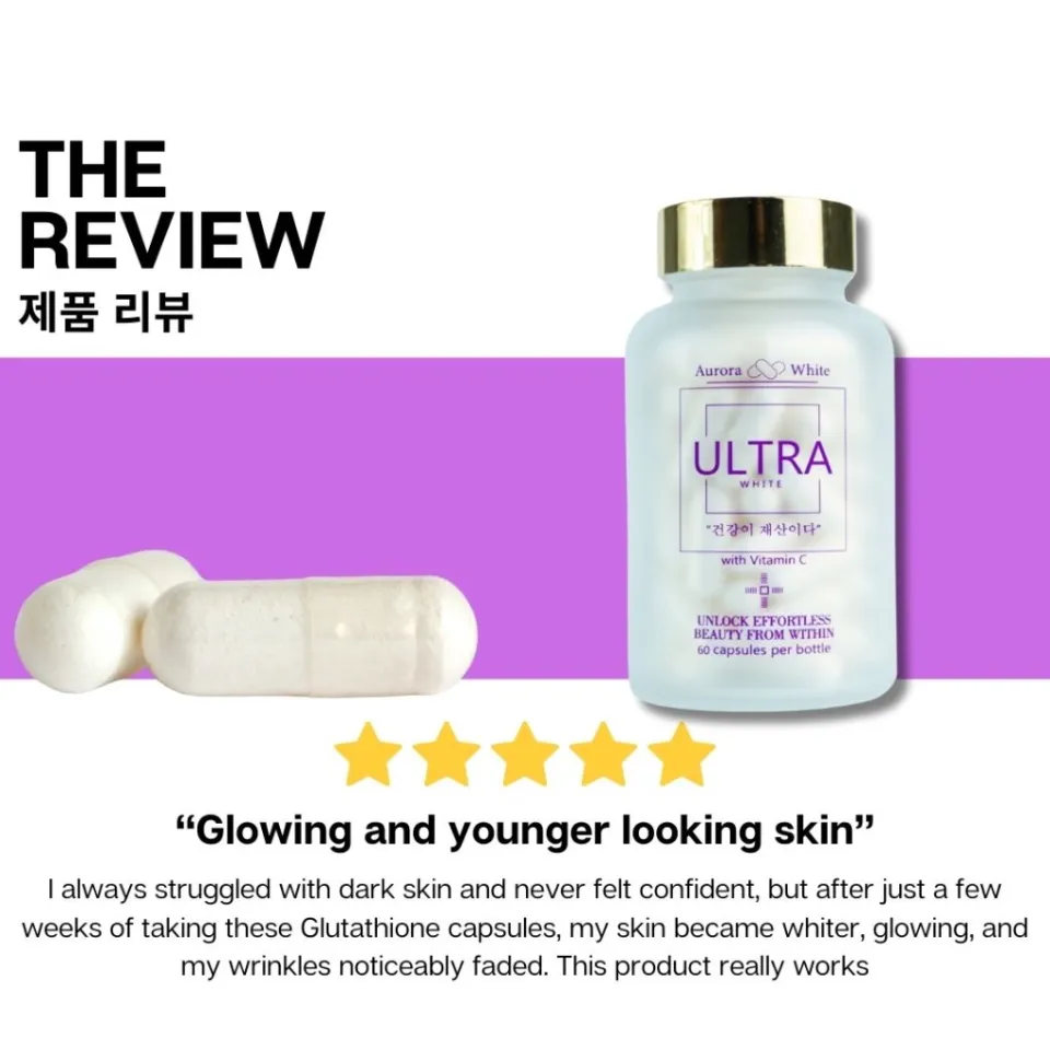 ultra white collagen and glutathione Collagen White Extra Crystal Pure. 1500MG GLUTATHIONE. ANTIOXIDANT.  Anti-Aging main image 1