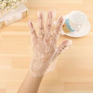 Sarung Tangan Plastik HDPE Serbaguna 100pcs Tidak Mudah Robek DISPOSABLE PLASTIC GLOVES 100 pcs