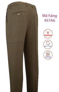 Quần âu trung niên xếp ly mã hàng 957A6 thương hiệu Vietinmex sizi từ 29 đến 36