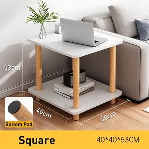 XUXU Minimalist Sofa Side Table Living room Modern Corner Coffee Table Bedroom Small Simple Bedside Table Shelf