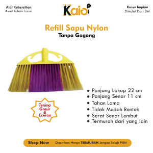 Refill Sapu Nylon Tanpa Gagang