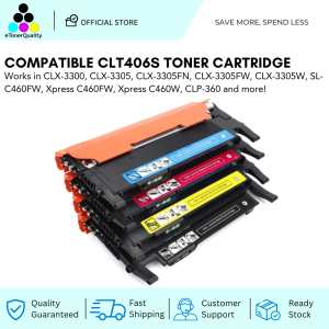 ETQ Compatible CLT406S in CLP-360 CLX-3305 CLP-365 C460FW CLX-3300/3302/3303/3303FW/3304/3305/3305FW/3305FW/3305FN/3304FW/CLP-360/362/363/364/365/365W/367W/368 Toner Printer