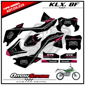 Striping Kawasaki Klx BF G SE . Sticker Striping Lis Variation Klx BF G SE DESIGN.ADT.039