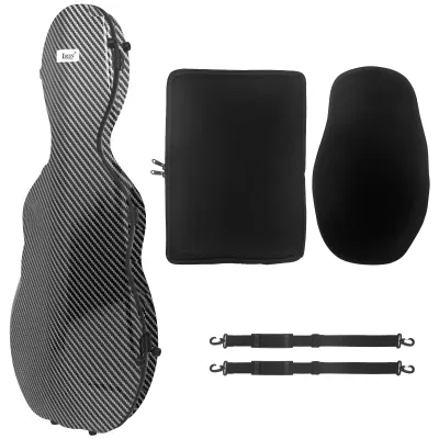 IRIN Violin Case With Bag VB-30 Carbon Fiber Violin Box High Quality Lightweight Sturdy Composite Material Double Shoulder BagFast shipping