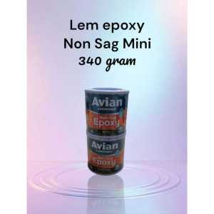 AVIAN-Lem-EPOXY-Non-Sag-2-Komponen-(Resin+Hardener)Avian Brand Lem Kapal laut lem serbaguna