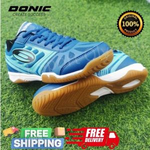 DONIC Waldner Flex III Sport Shoes (Indoor-Racket Sport) Good Quality Table Tennis Badminton kasut shoe