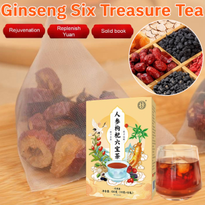 Ginseng Six Treasure Tea Essentials Liver And Kidney Care Tea Herbal Wellness Blend Formula Ginseng Tea 人参茶 五宝茶