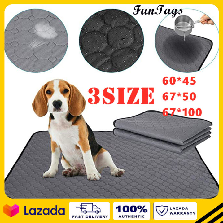 Washable Reusable pet Dog mats Pee Pad Waterproof Puppy potty
