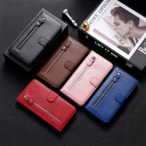 For Samsung Galaxy S23 S22 S21 S20 S10 S9 Plus / S23 S22 S21 S20 Ultra / S23 S22 S21 S20 FE S10E Business Phone Case Magnetic Leather Wallet Slot Flip Cover Casing