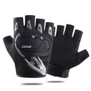 Half Finger Motorcycle Gloves Summer Breathable Anti Slip And Wear-resistant Hard Shell Gloves Motocross Luvas Protective Gears Easy Grip Riding Cycling Gloves