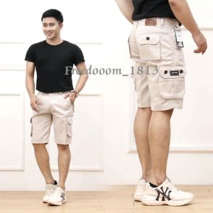 CELANA PENDEK CARGO PRIA | CELANA PANTAI PRIA | BAHAN KATUN AMERICA DRILL GRADE A